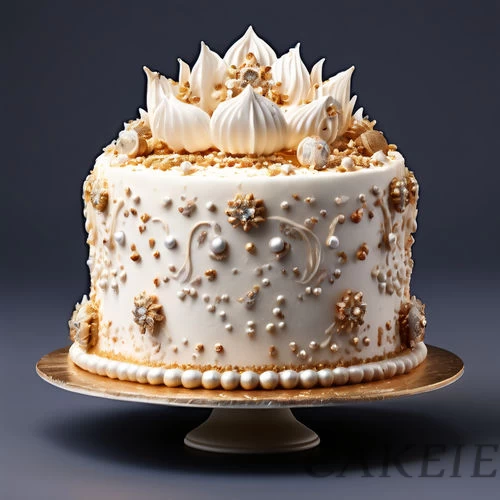 Tasty Vanilla Designer Cake
